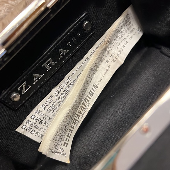 ZARA Badges Miniaudrie Clutch Crossbody - Picture 9 of 13